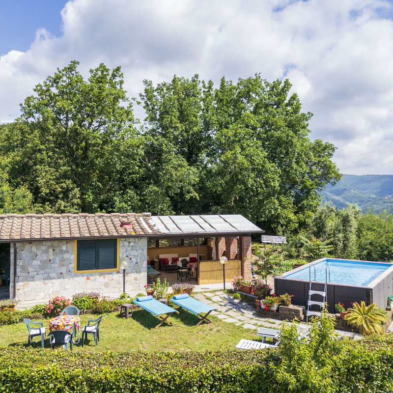 La Casa Di Elda, Holiday Home With Pool, Uzzano, Toscana: Autumn, Garden, Pool, Spring, Summer