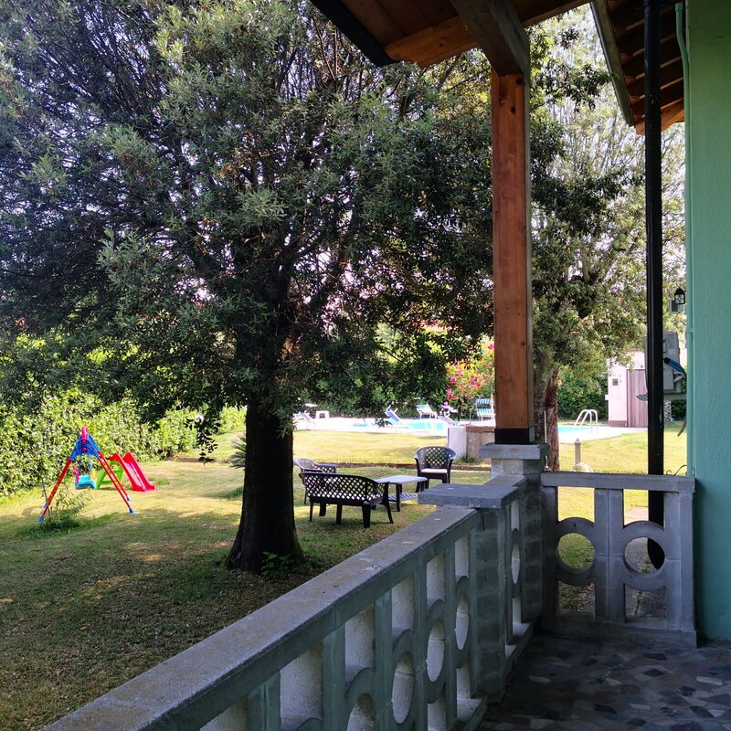 Franco House With Pool: Autumn, Building Exterior, Garden, Spring, Summer