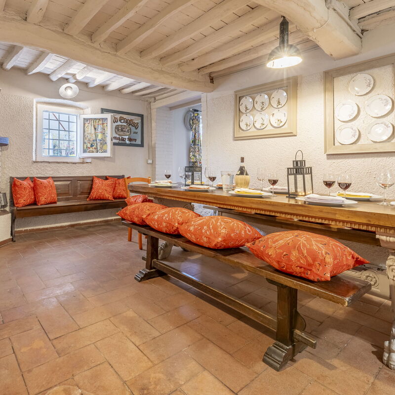 Country House Casalguidi 191 Private Pool: Autumn, Dining Room, Spring, Summer