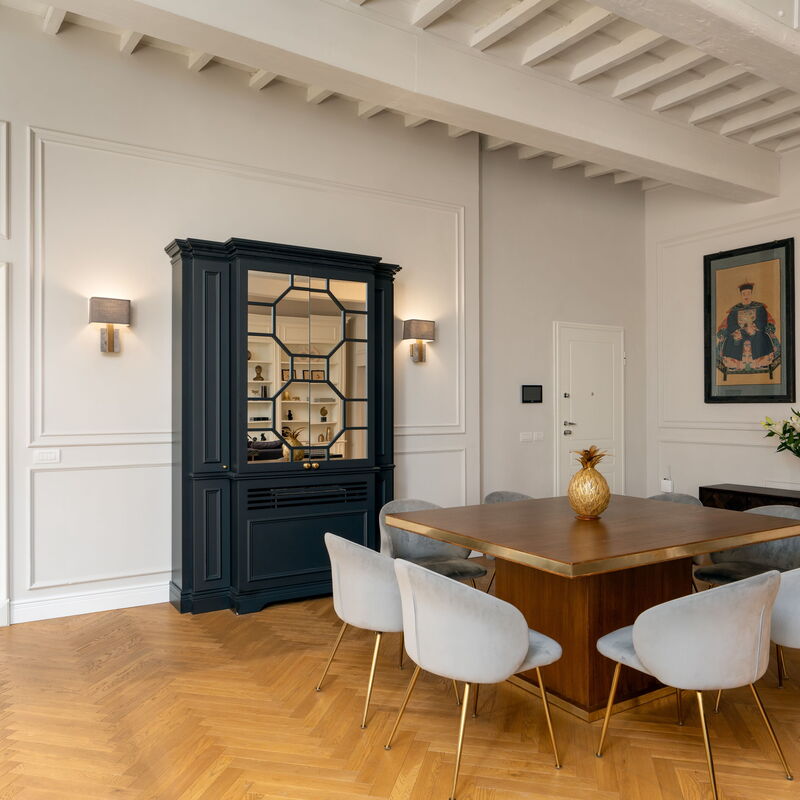 Bargello Penthouse Luxury Apartment In Florence By Palazzo Pazzi Vitali: Dnevna soba, Jesen, Ljeto, Proljeće