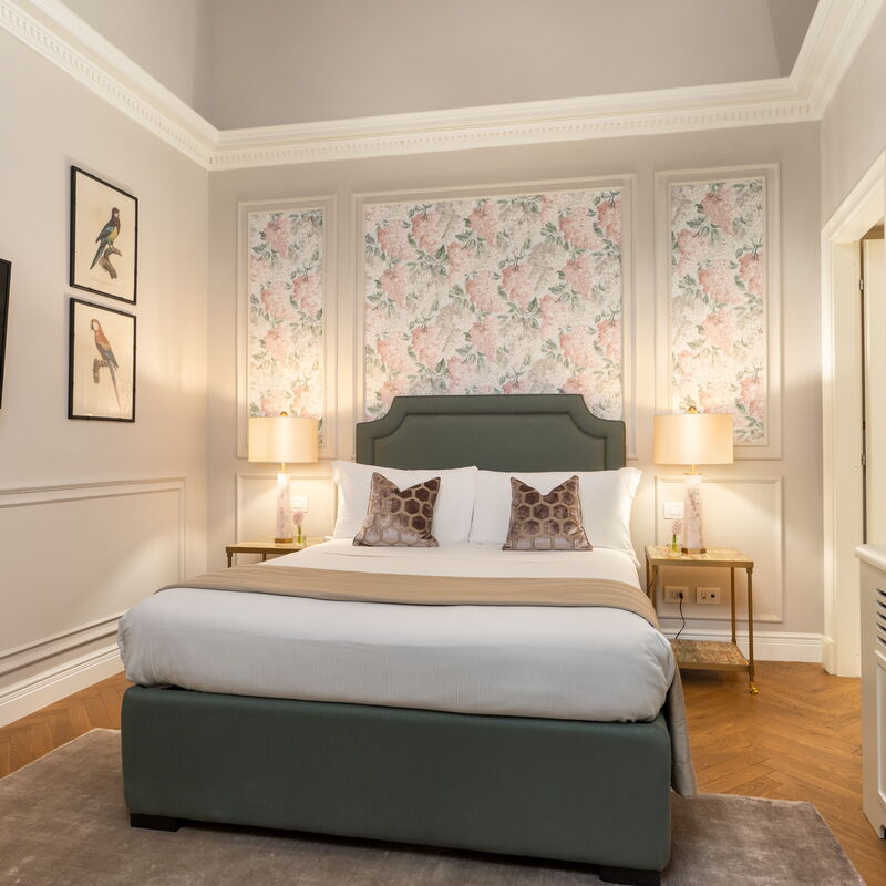 Pazzi Penthouse Luxury Apartment In Florence By Palazzo Pazzi Vitali: Jesen, Ljeto, Proljeće, Spavaća soba