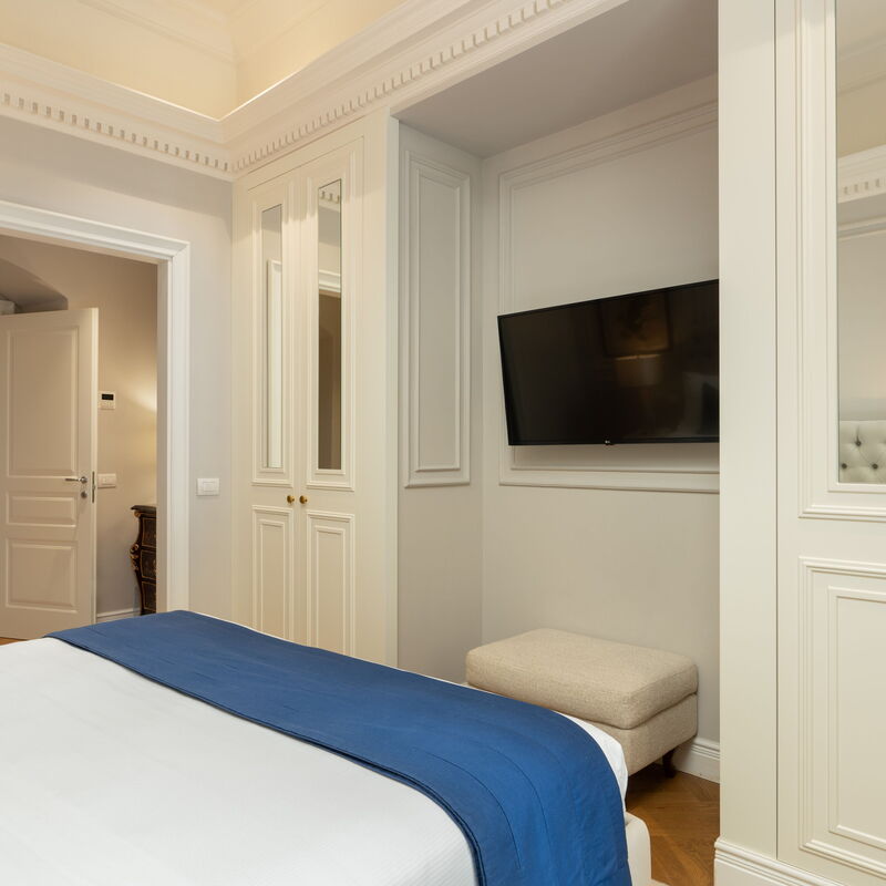 Pazzi Penthouse Luxury Apartment In Florence By Palazzo Pazzi Vitali: Jesen, Ljeto, Proljeće, Spavaća soba