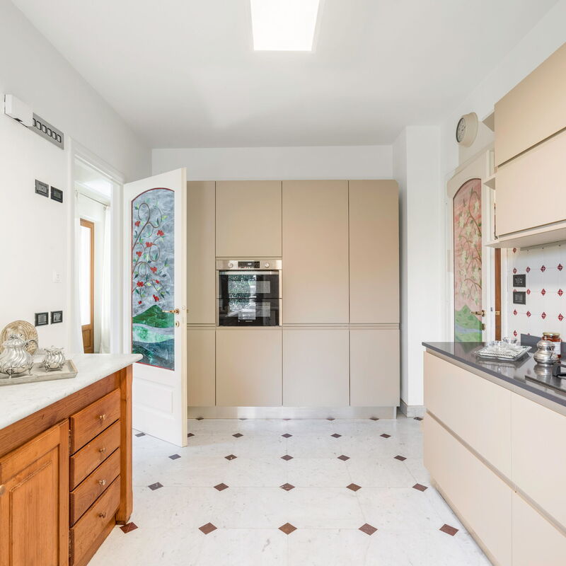 Villa Le Fontanelle In Forte Dei Marmi With Ac: Autumn, Kitchen, Spring, Summer
