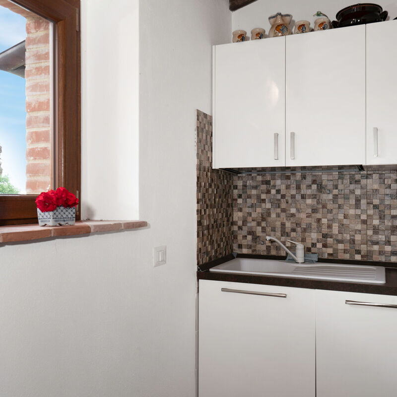 Vineyard’s Cottage With Pool, Ac, Wifi - Siena: Autumn, Kitchen, Spring, Summer