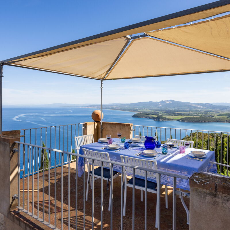 Sunset Sea View, Baratti, Populonia, Wifi, Ac: Autumn, Balcony / Terrace / Patio, Spring, Summer