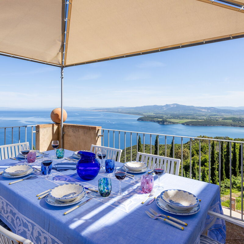 Sunset Sea View, Baratti, Populonia, Wifi, Ac: Autumn, Balcony / Terrace / Patio, Spring, Summer