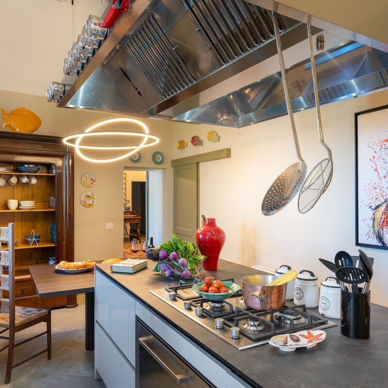 Sunset Sea View, Baratti, Populonia, Wifi, Ac: Autumn, Kitchen, Spring, Summer