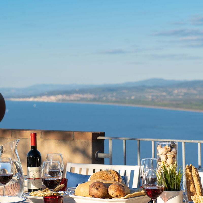 Sunset Sea View, Baratti, Populonia, Wifi, Ac: Autumn, Balcony / Terrace / Patio, Building Exterior, Spring, Summer