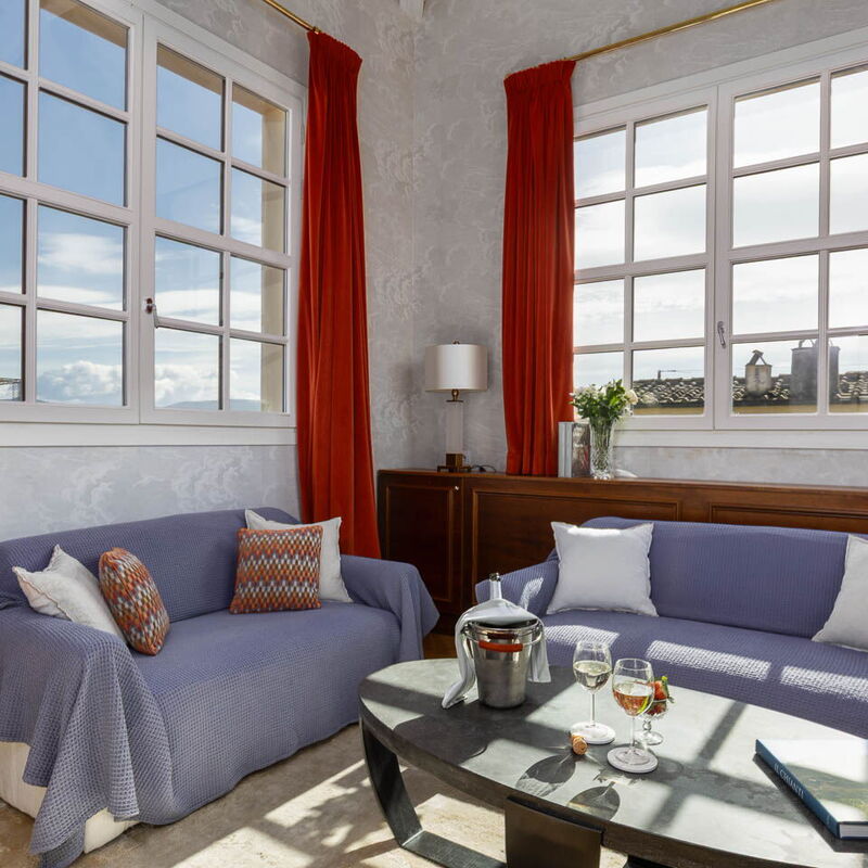 Torretta Penthouse Luxury Apartment In Florence By Palazzo Pazzi Vitali: Autumn, Living Room, Spring, Summer