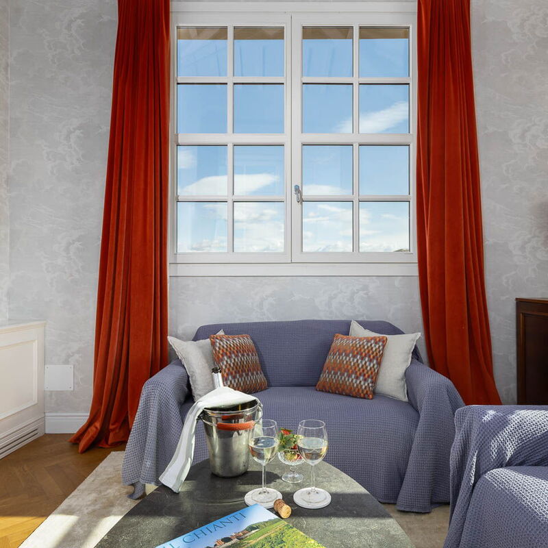 Torretta Penthouse Luxury Apartment In Florence By Palazzo Pazzi Vitali: Autumn, Living Room, Spring, Summer