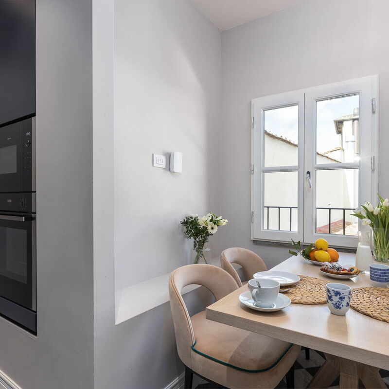 Torretta Penthouse Luxury Apartment In Florence By Palazzo Pazzi Vitali: Autumn, Kitchen, Spring, Summer