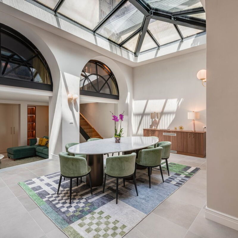 Duomo Penthouse Luxury Apartment In Florence By Palazzo Pazzi Vitali: Blagovaonica, Dnevna soba, Jesen, Ljeto, Proljeće, Zima