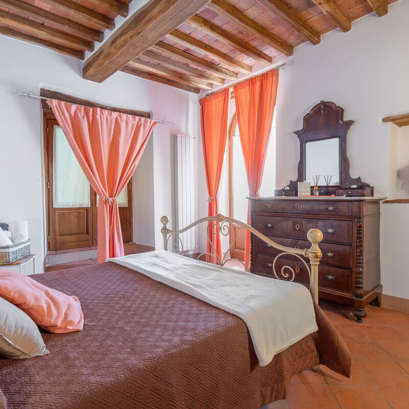 Chiara House In Galenda, Chianti, Pool And Nature: Autumn, Bedroom, Spring, Summer