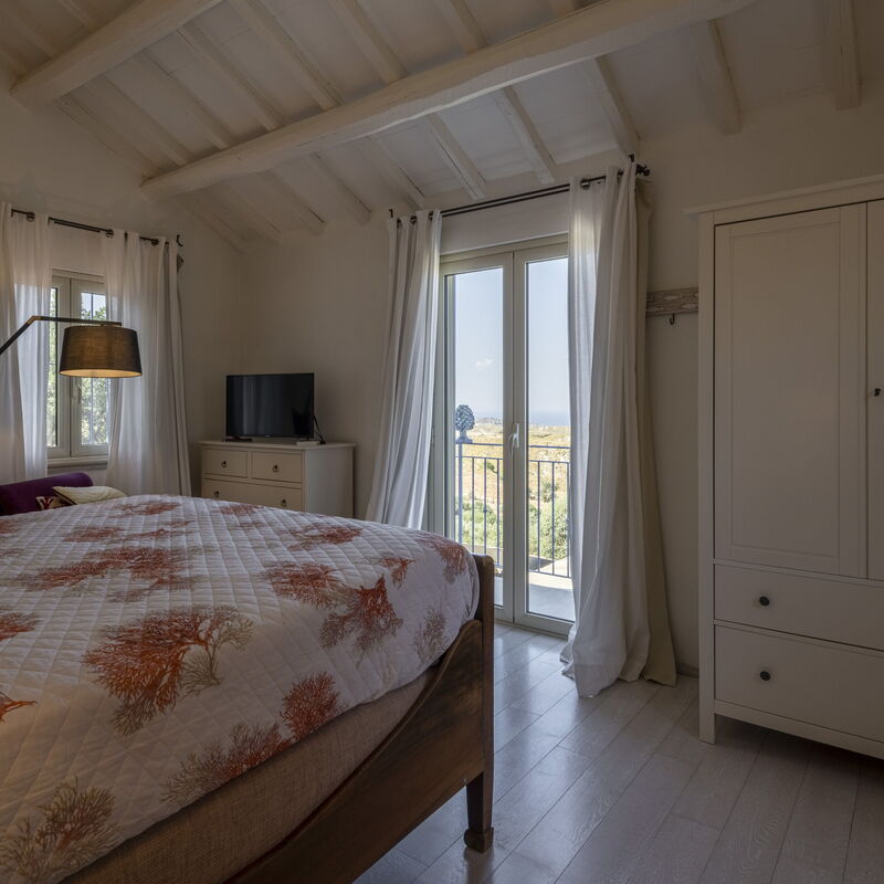 Villa Acquaro, Santa Caterina Dello Ionio, Pool, Ac: Jesen, Ljeto, Proljeće, Spavaća soba