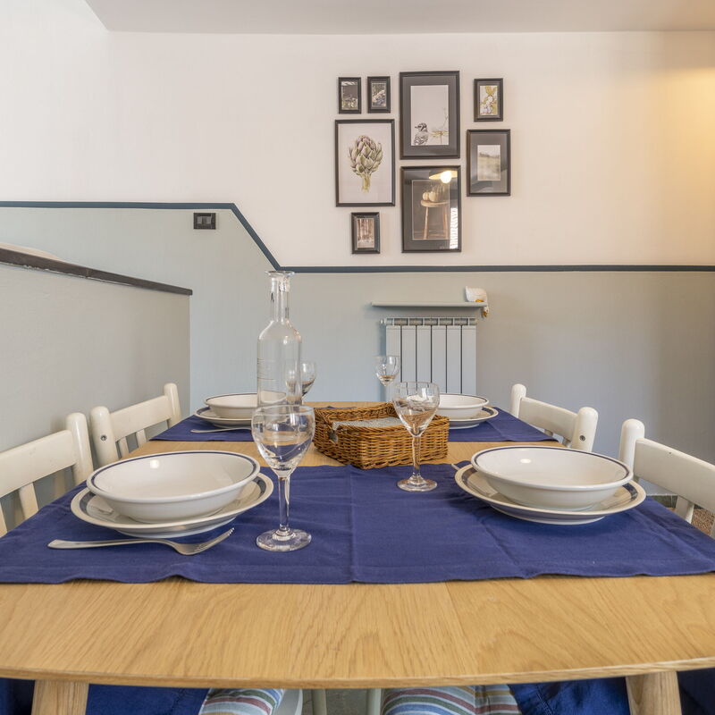 Emma House, Terrace and Sea View, Moneglia: Autumn, Dining Room, Spring, Summer