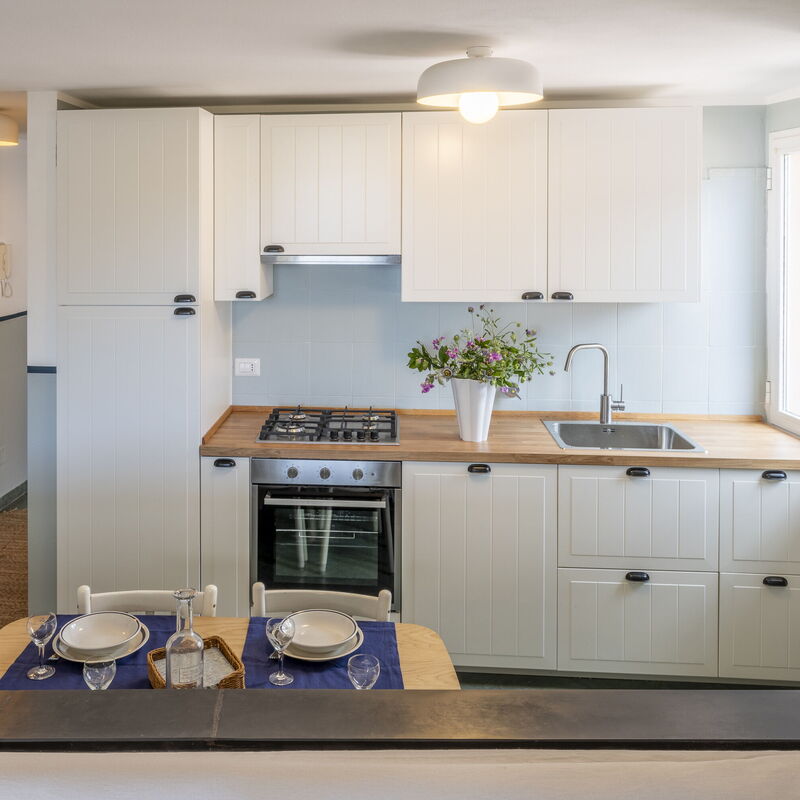 Emma House, Terrace and Sea View, Moneglia: Autumn, Kitchen, Spring, Summer