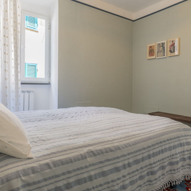 Emma House, Terrace and Sea View, Moneglia: Autumn, Bedroom, Spring, Summer