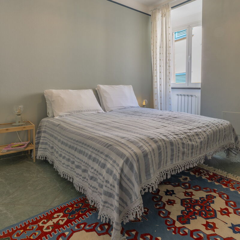 Emma House, Terrace and Sea View, Moneglia: Autumn, Bedroom, Spring, Summer