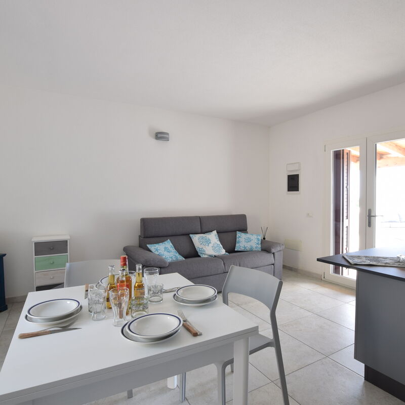 Villa Del Sole In Budoni Sea View: Autumn, Kitchen, Living Room, Spring, Summer