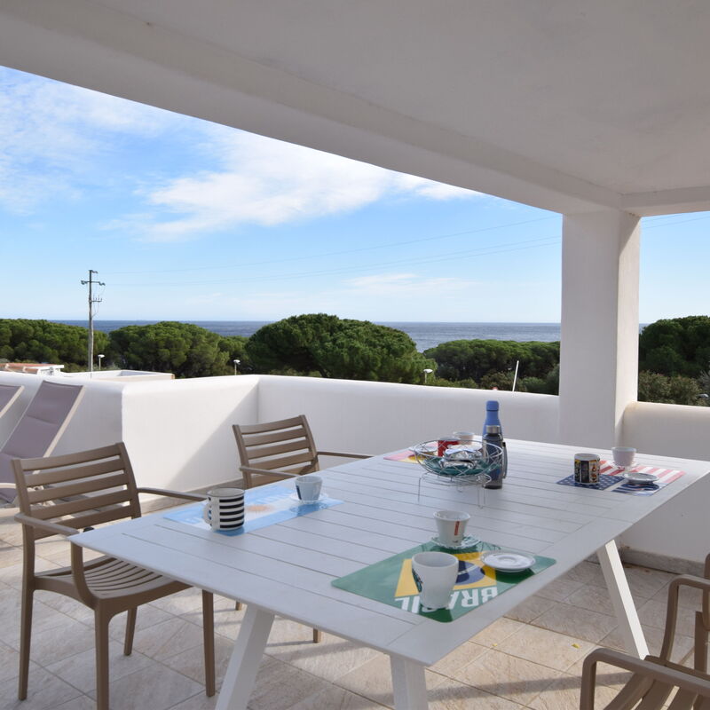 Villa Del Sole In Budoni Sea View: Autumn, Building Exterior, Spring, Summer