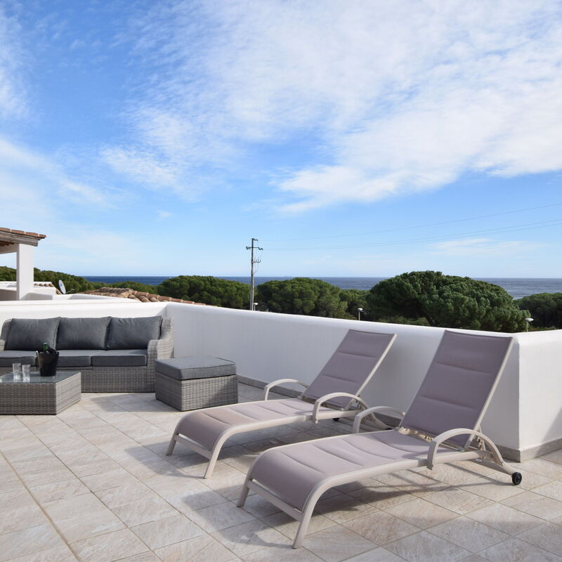 Villa Del Sole In Budoni Sea View: Autumn, Building Exterior, Spring, Summer