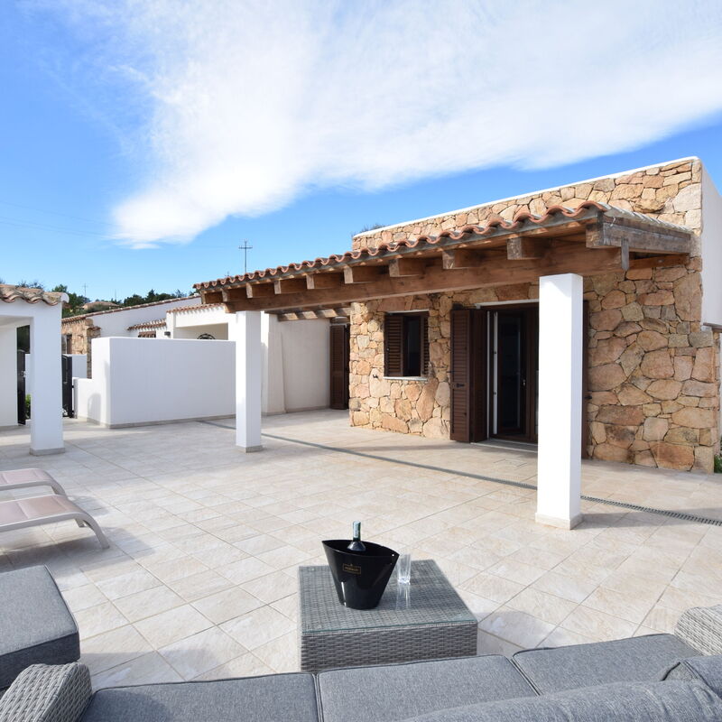 Villa Del Sole In Budoni Sea View: Autumn, Building Exterior, Spring, Summer