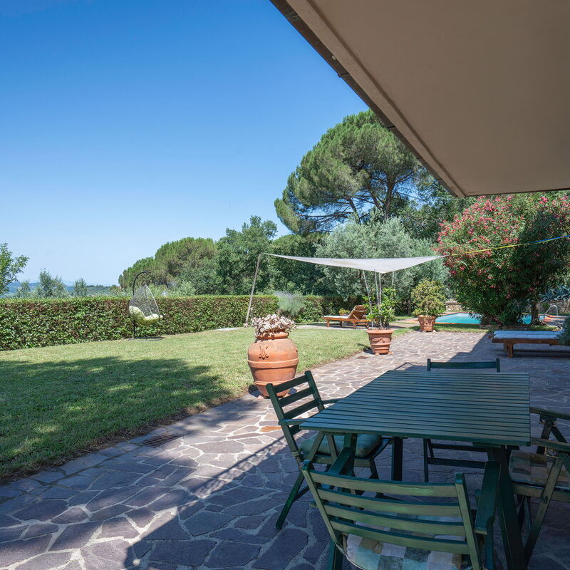 Chianti Hills Apartment, Pool, Ac: Autumn, Garden, Spring, Summer