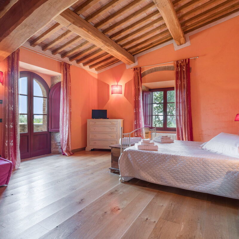 Villa Meraviglia With Pool And Ac: Autumn, Bedroom, Spring, Summer