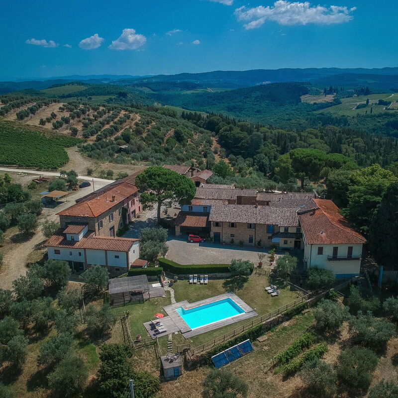Le Fonti Apartments With Ac Near Siena: Autumn, Scenic View, Spring, Summer