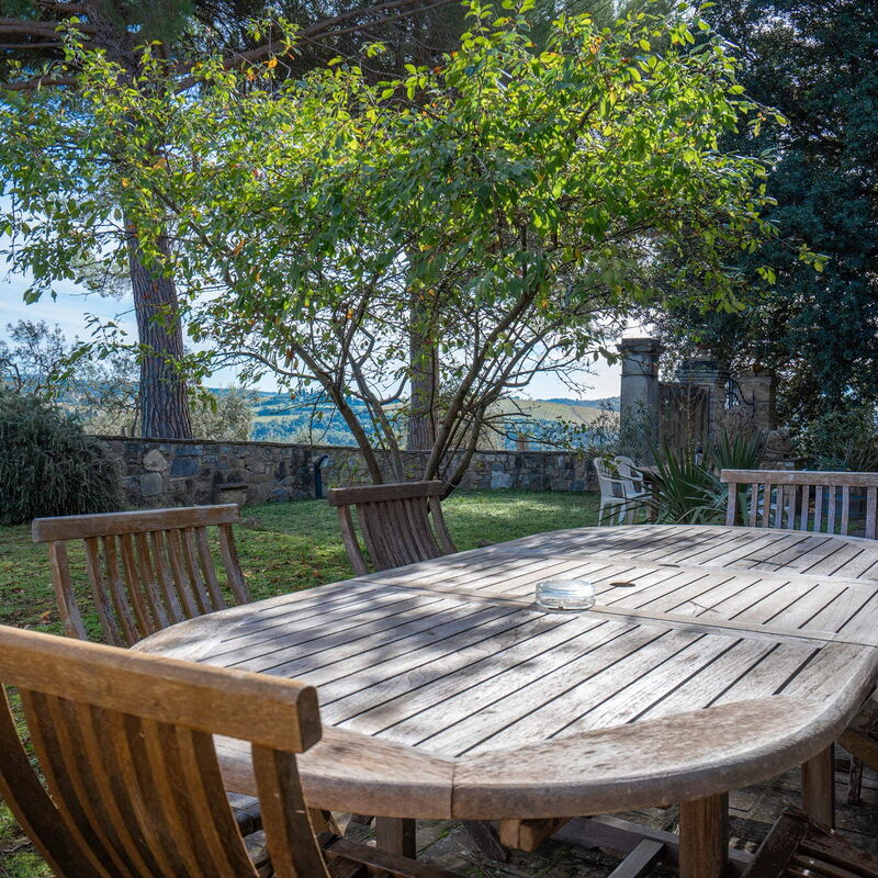 Le Fonti Apartments With Ac Near Siena: Autumn, Garden, Spring, Summer