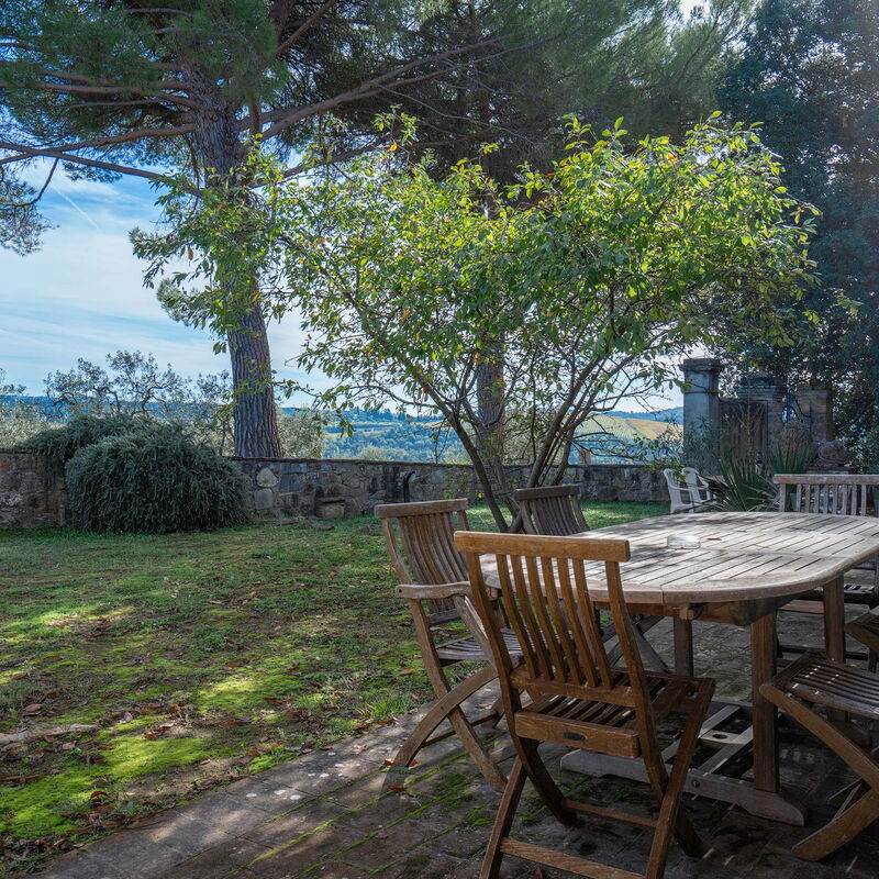 Le Fonti Apartments With Ac Near Siena: Autumn, Garden, Spring, Summer