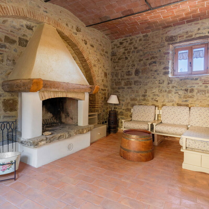 Le Fonti Apartments With Ac Near Siena: Autumn, Living Room, Spring, Summer
