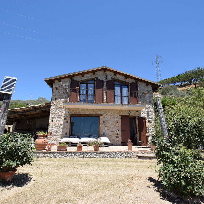 Villa Roccella Ionica, Sea View, a c: Autumn, Building Exterior, Garden, Spring, Summer