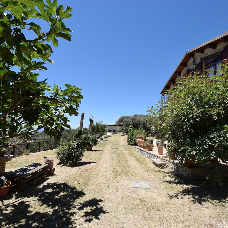 Villa Roccella Ionica, Sea View, a c: Autumn, Building Exterior, Garden, Spring, Summer
