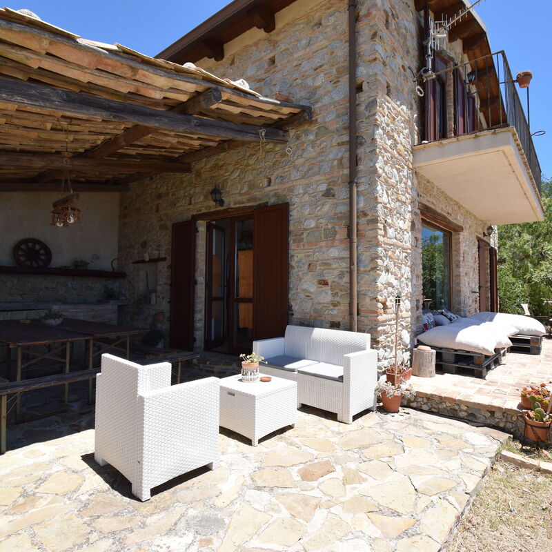 Villa Roccella Ionica, Sea View, a c: Autumn, Building Exterior, Garden, Spring, Summer