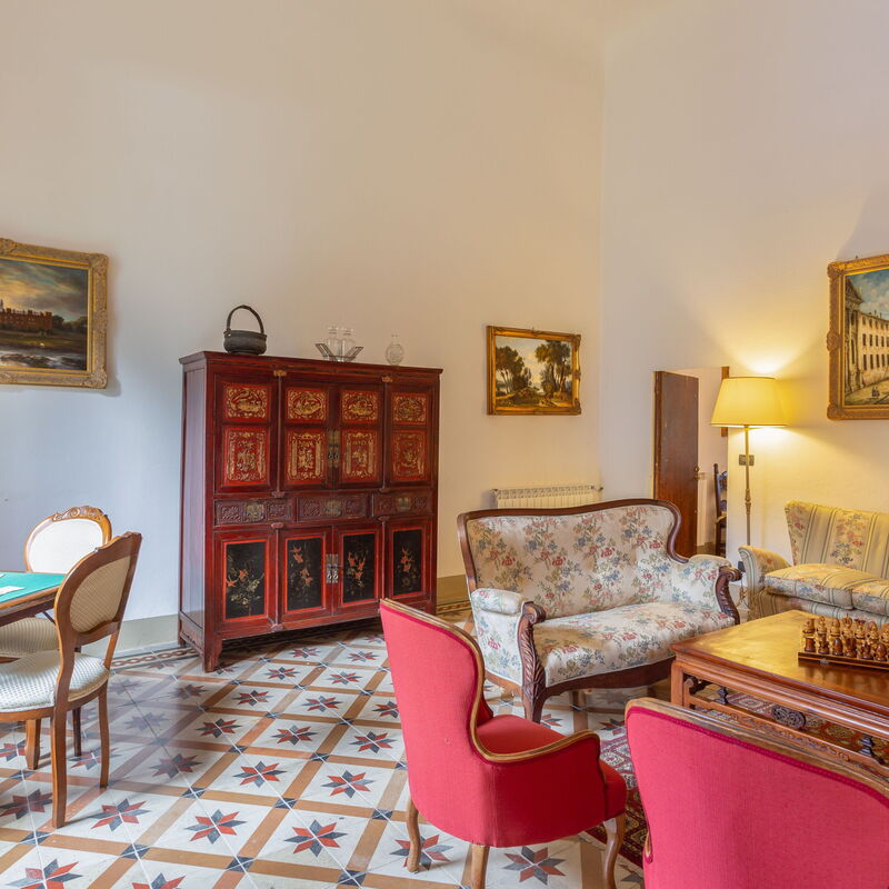 Villa Maltempo: Salon