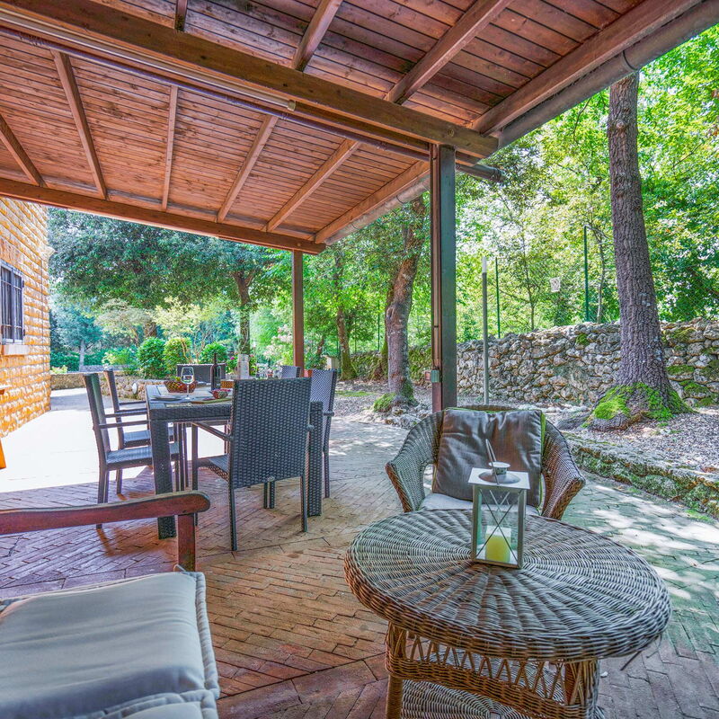 Santa Colomba House, Siena, Nature And Pool: Autumn, Garden, Spring, Summer