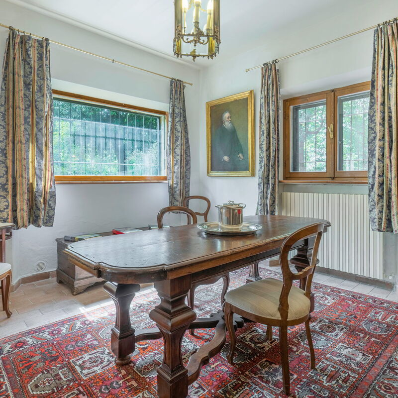 Santa Colomba House, Siena, Nature And Pool: Autumn, Dining Room, Spring, Summer