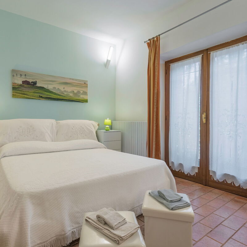 Santa Colomba House, Siena, Nature And Pool: Jesen, Ljeto, Proljeće, Spavaća soba