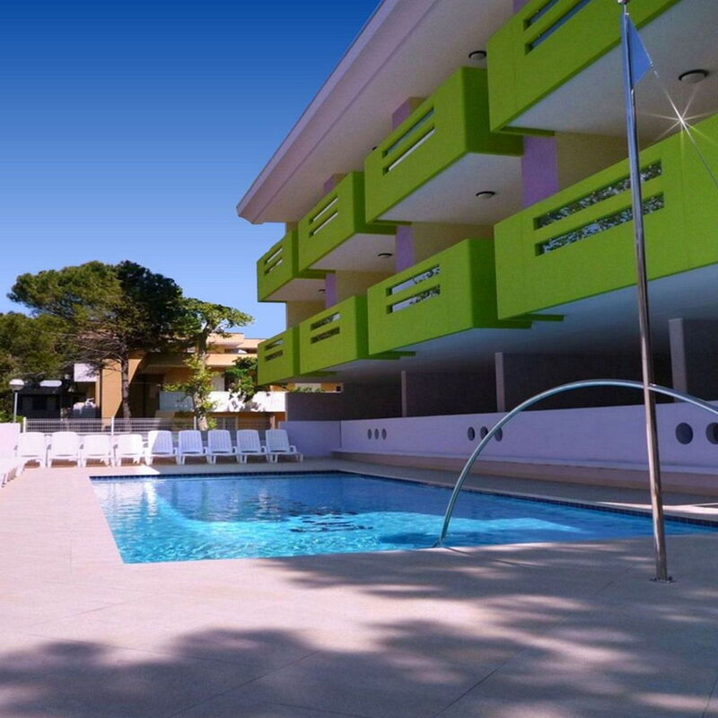 Apt. Bright Star - Bibione: Autumn, Building Exterior, Pool, Spring, Summer