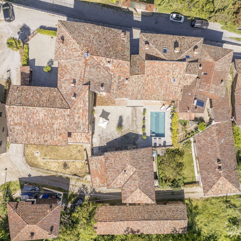 Arpusè - Cà Renato with Pool and Terrace: Autumn, Scenic View, Spring, Summer