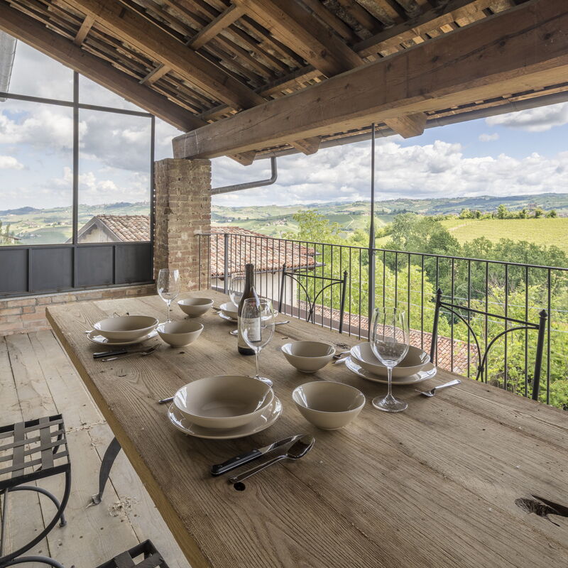 Arpusè - Cà Renato with Pool and Terrace: Autumn, Spring, Summer