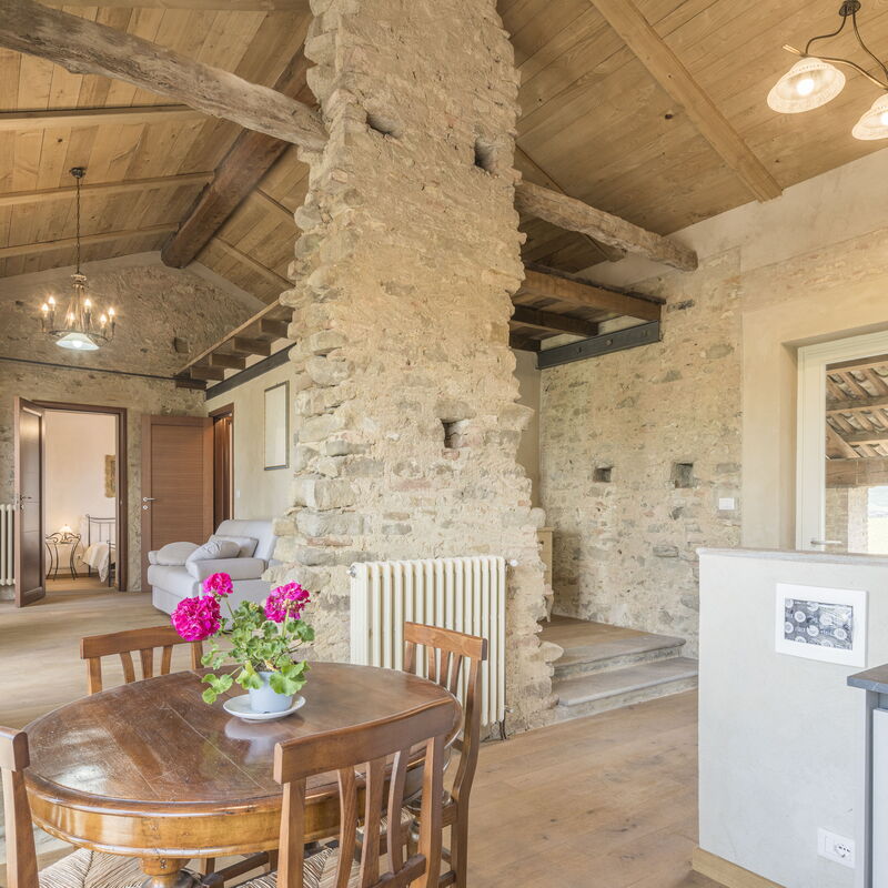 Arpusè - Cà Renato with Pool and Terrace: Autumn, Kitchen, Spring, Summer