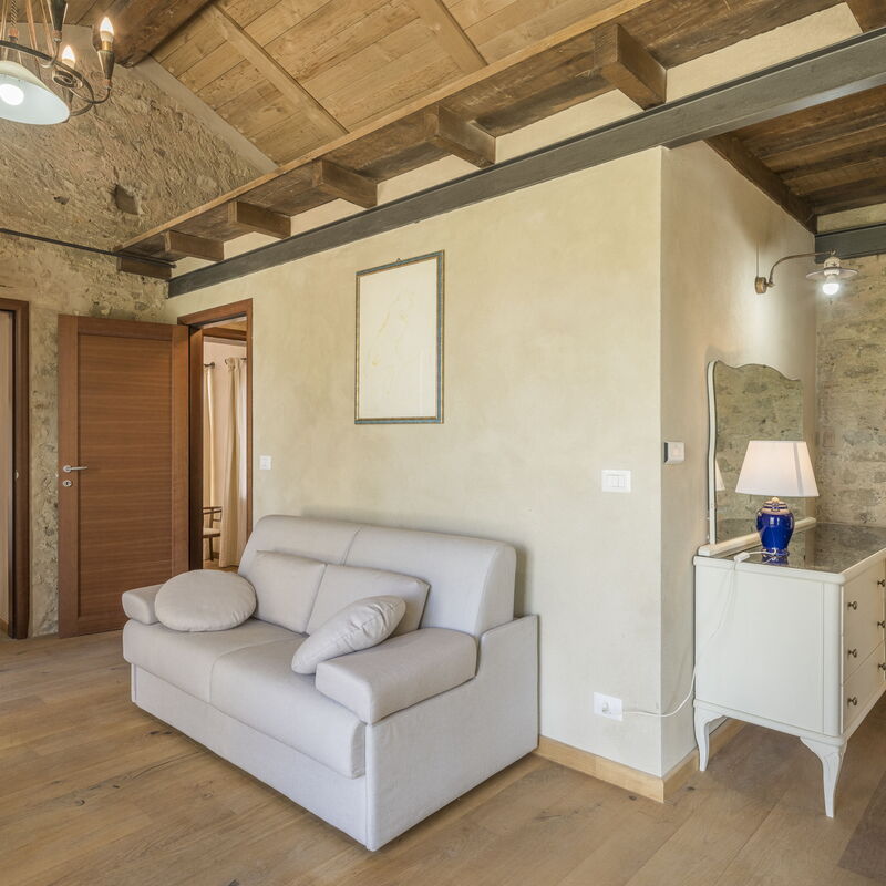 Arpusè - Cà Renato with Pool and Terrace: Autumn, Living Room, Spring, Summer