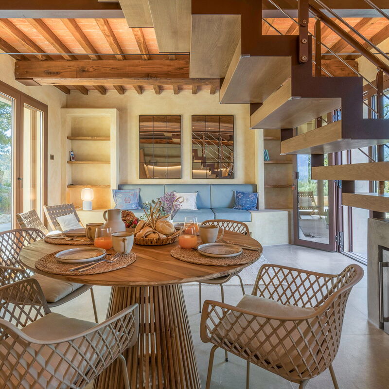 Punteriolo Spereto Family Apartment With Pool,: Autumn, Kitchen, Spring, Summer