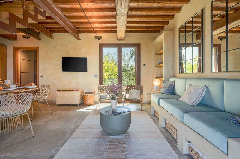 Punteriolo Spereto Family Apartment With Pool,