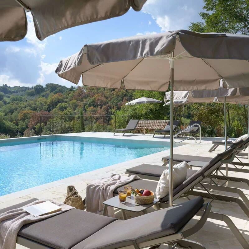 Melaiolo Modern Apartment With Pool, Montaione, Toscana: Autumn, Pool, Spring, Summer