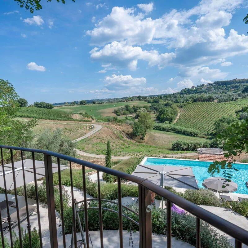 Melaiolo Modern Apartment With Pool, Montaione, Toscana: Autumn, Pool, Spring, Summer