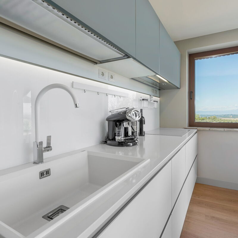 Melaiolo Modern Apartment With Pool, Montaione, Toscana: Autumn, Kitchen, Spring, Summer