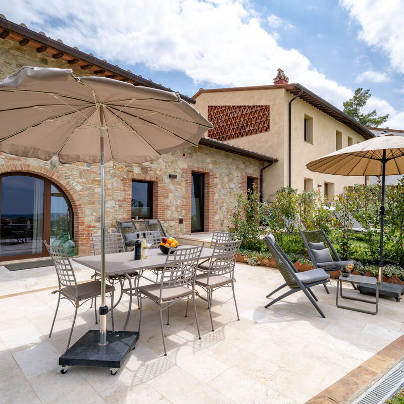 Melaiolo Modern Apartment With Pool, Montaione, Toscana: Autunno, Entrata Principale, Estate, Primavera